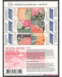 Nederland 2016: NVPH: V3441-3446c: Grenzeloos Nederland Australië: velletje C postfris