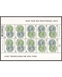 Nederland 2017: NVPH: V3587: Dag van de Postzegel: velletje postfris