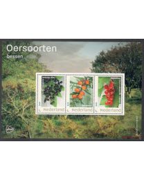 Nederland 2021: NVPH: V3642 P: "Oersoorten  Bessen" 810036: velletje postfris