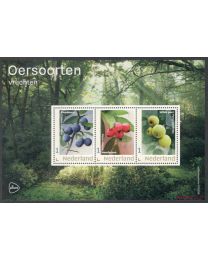 Nederland 2021: NVPH: V3642 P: "Oersoorten  Vruchten" 810035: velletje postfris