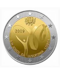 Portugal 2009: Speciale 2 Euro unc: Lusophonia Spelen