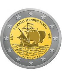 Portugal 2011: Speciale 2 Euro unc: 500 Jaar Fernão Mendes Pinto
