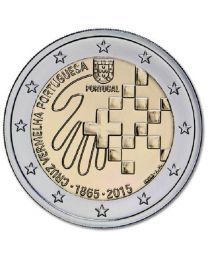 Portugal 2015: Speciale 2 Euro unc: Rode Kruis