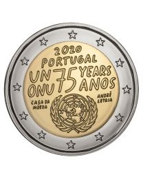 Portugal 2020: Speciale 2 Euro unc: "Verenigde Naties"