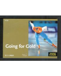 Nederland 2006: NVPH: PR10: Prestigeboekje: Olympische Spelen: Going for gold 