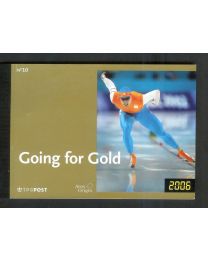 Nederland 2006: NVPH: PR10: Prestigeboekje: Olympische Spelen: Going for gold 