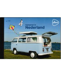 Nederland 2025: NVPH: PR119: Prestigeboekje: Kamperen in Nederland.
