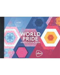 Nederland 2026: NVPH: PR122: Prestigeboekje: World Pride Amsterdam.
