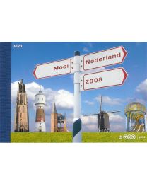 Nederland 2008: NVPH: PR20: Prestigeboekje: Mooi Nederland