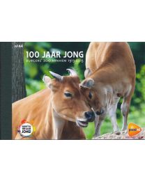 Nederland 2013: NVPH: PR44: Prestigeboekje: 100 Jaar Jong: Burgers' Zoo Arnhem