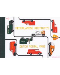 Nederland 2013: NVPH: PR45: Prestigeboekje: Nederlandse Postauto's