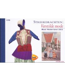 Nederland 2013: NVPH: PR46: Prestigeboekje: Streekdrachten: Mooi Nederland