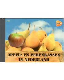 Nederland 2016: NVPH: PR65: Prestigeboekje: Appels- en Perenrassen in Nederland