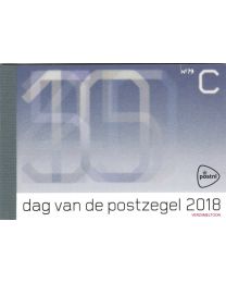 Nederland 2018: NVPH: PR79: Prestigeboekje: Dag van de Postzegel