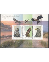 Nederland 2024: NVPH: V3642P: "Roofvogels in Nederland: Kustgebied" 840039: velletje postfris