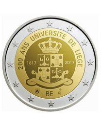 België 2017: Speciale 2 Euro unc:  "Universiteit Luik"   