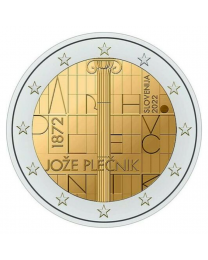 Slovenië 2022: Speciale 2 Euro unc: "Joze Plecnik"