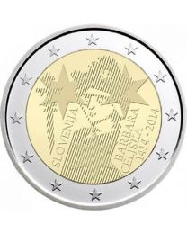Slovenië 2014: Speciale 2 Euro unc: Kroning Barbara van Celje