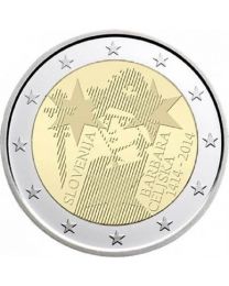 Slovenië 2014: Speciale 2 Euro unc: Kroning Barbara van Celje