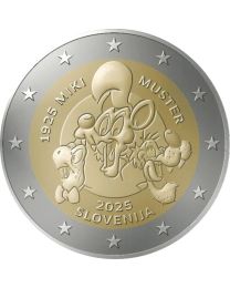 Slovenië 2025: Speciale 2 Euro unc: "Miki Muster"