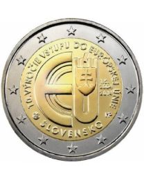 Slowakije 2014: Speciale 2 Euro unc: 10 Jaar lid Europese Unie