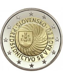 Slowakije 2016: Speciale 2 Euro unc: Voorzitterschap EU