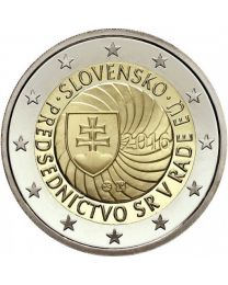 Slowakije 2016: Speciale 2 Euro unc: Voorzitterschap EU