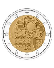 Slowakije 2020: Speciale 2 Euro unc: "OECD"