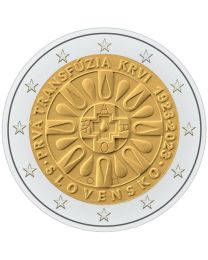 Slowakije 2023: Speciale 2 Euro unc: "Bloed Transfusie"