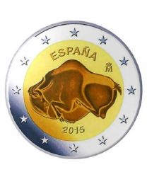 Spanje 2015: Speciale 2 Euro unc: Grot van Altamira