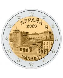 Spanje 2023: Speciale 2 Euro unc: "Stad Cáceres"