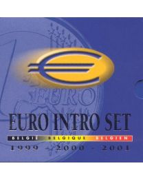 België 1999-2000-2001: BU Jaarsets: Triple set: Euro Intro set 1999-2000-2001