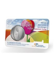 Nederland 2012: BU Coincards Herdenkingsmunten: Het Tulpenmunt Vijfje
