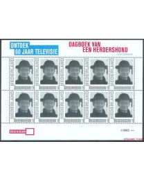 Nederland 2011: NVPH: V2751-Ac-11: "Ontdek 60 jaar Televisie": Dagboek van een Herdershond: velletje postfris