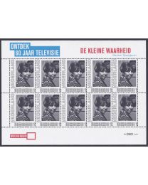 Nederland 2011: NVPH: V2751-Ac-28: "Ontdek 60 jaar Televisie": De kleine Waarheid: velletje postfris