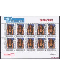 Nederland 2011: NVPH: V2751-Ac-23: "Ontdek 60 jaar Televisie": Ook dat nog: velletje postfris