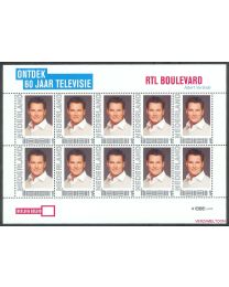 Nederland 2011: NVPH: V2751-Ac-8: "Ontdek 60 jaar Televisie": RTL Boulevard: velletje postfris