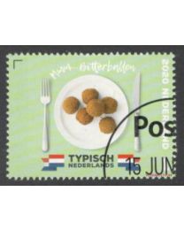 Nederland 2020: NVPH: 3848: Typisch Nederland: Bitterballen: gestempeld