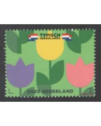 Nederland 2023: NVPH: V....: Typisch Nederlands 2023: Bloemenvelden: postfris