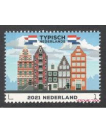 Nederland 2021: NVPH: 3923: Typisch Nederland 2021: Grachtenpanden: postfris