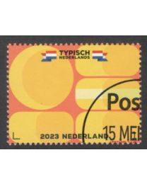 Nederland 2023: NVPH: 4109: Typisch Nederlands 2023: Kaasmarkten: gestempeld
