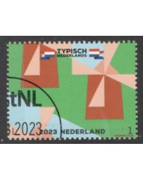 Nederland 2023: NVPH: 4096: Typisch Nederlands 2023: Molens: gestempeld