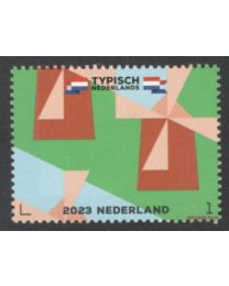 Nederland 2023: NVPH: V....: Typisch Nederlands 2023: Molens: postfris