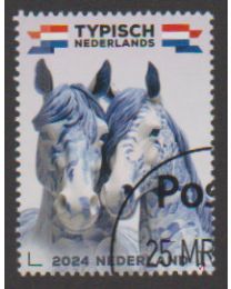 Nederland 2024: NVPH: 4189: Typisch Nederlands 2024: Paarden: gestempeld
