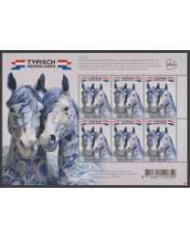 Nederland 2024: NVPH: V4189: Typisch Nederlands 2024: Paarden: velletje postfris