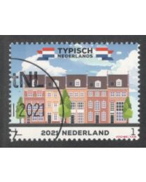 Nederland 2021: NVPH: 3928: Typisch Nederland 2021: Rijtjeshuizen: gestempeld