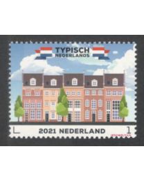 Nederland 2021: NVPH: 3928: Typisch Nederland 2021: Rijtjeshuizen: postfris