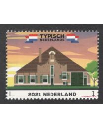 Nederland 2021: NVPH: 3909: Typisch Nederland 2021: Stolpboerderijen: postfris