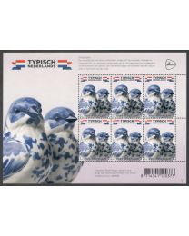 Nederland 2024: NVPH: V4199: Typisch Nederlands 2024: Zangvogels: velletje postfris