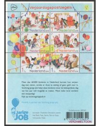 Nederland 2018: NVPH: V3614-3619: Verjaardagspostzegels velletje postfris